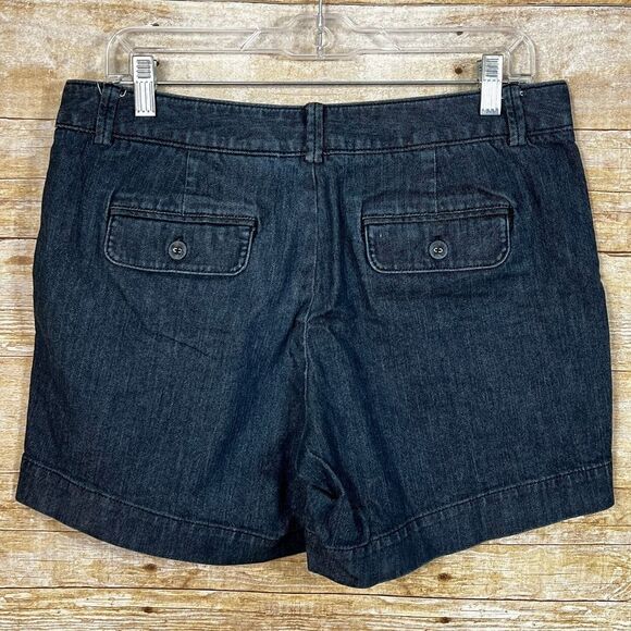 DOCKERS MID-RISE EVERYDAY WEAR CASUAL DENIM CLASSIC SIMPLE BASIC SHORTS SIZE 8 - Picture 2 of 3